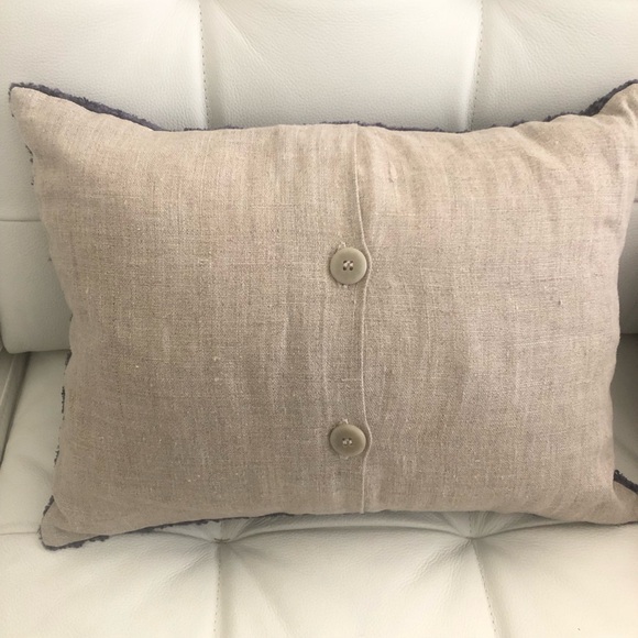 West Elm Boucle Purple Pillow Cover - Picture 4 of 5